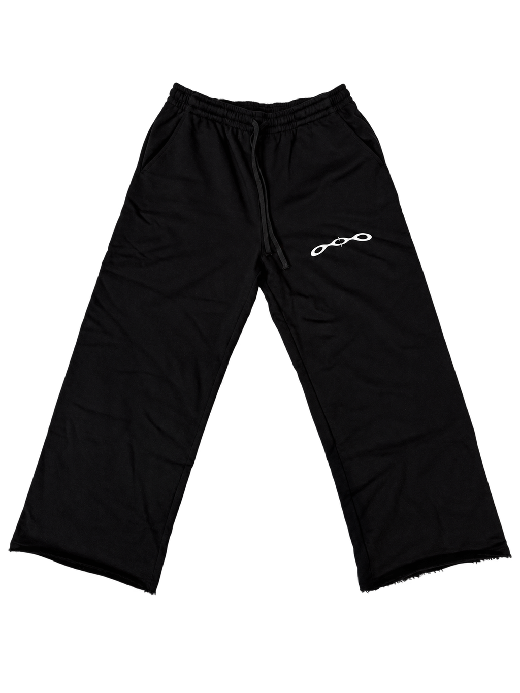 Sonofrsco Black Wide Leg Joggers