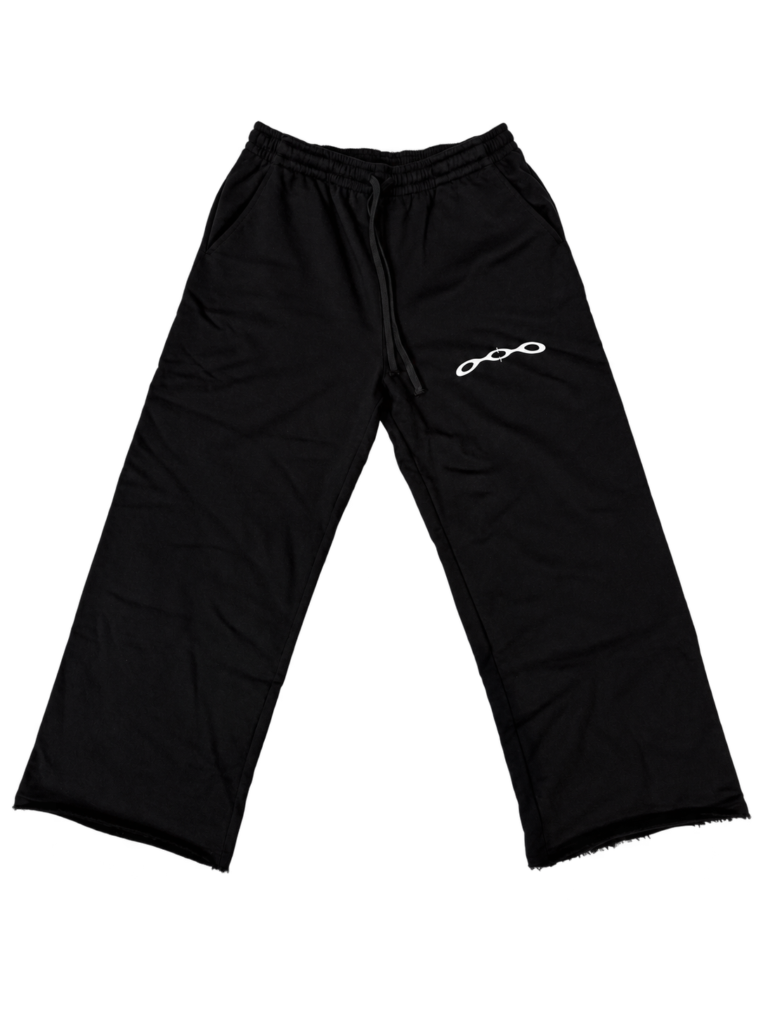Sonofrsco Black Wide Leg Joggers