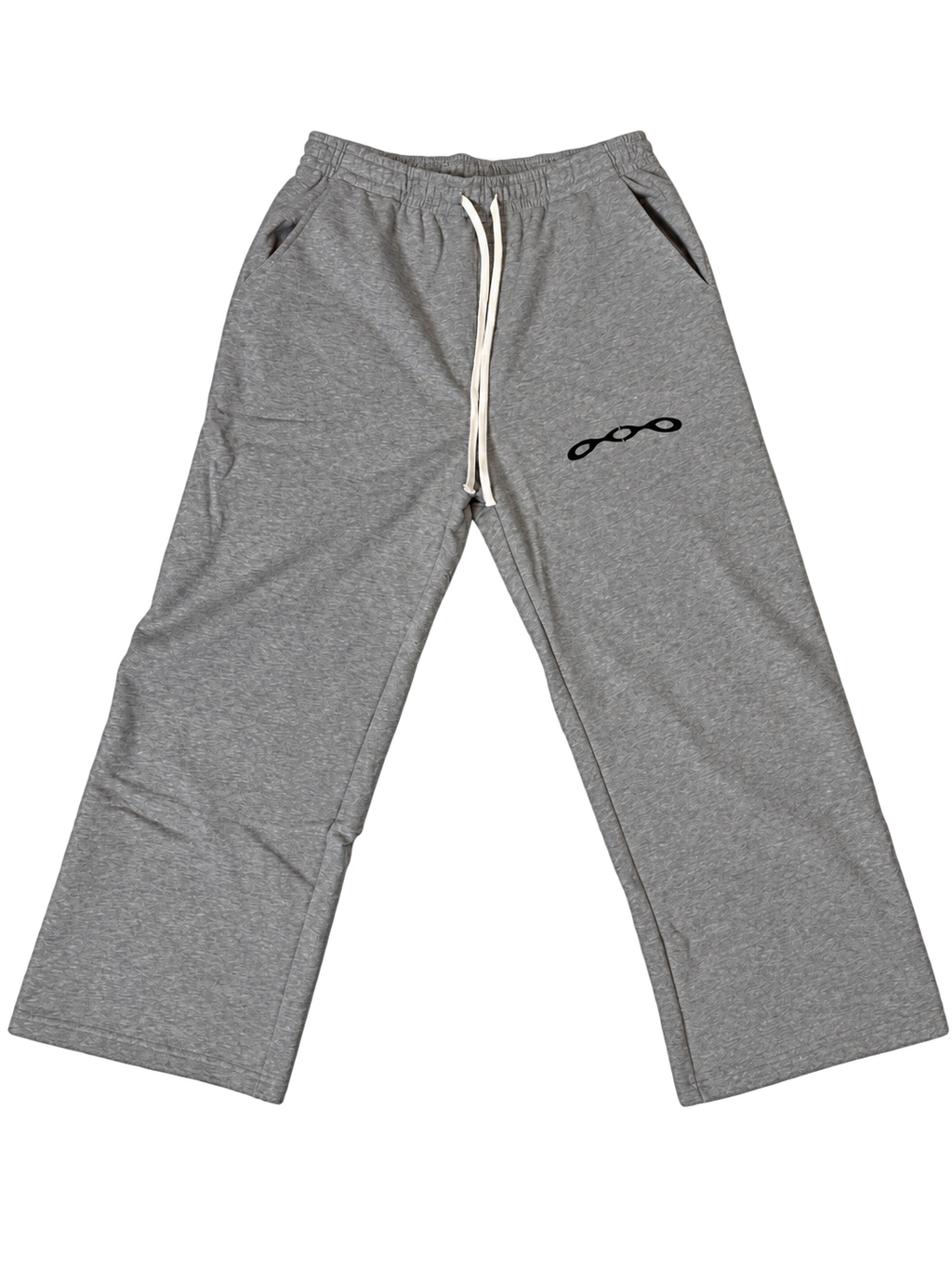 Sonofrsco Grey Wide Leg Joggers