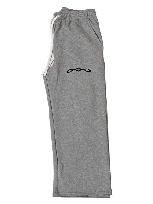 Sonofrsco Grey Wide Leg Joggers