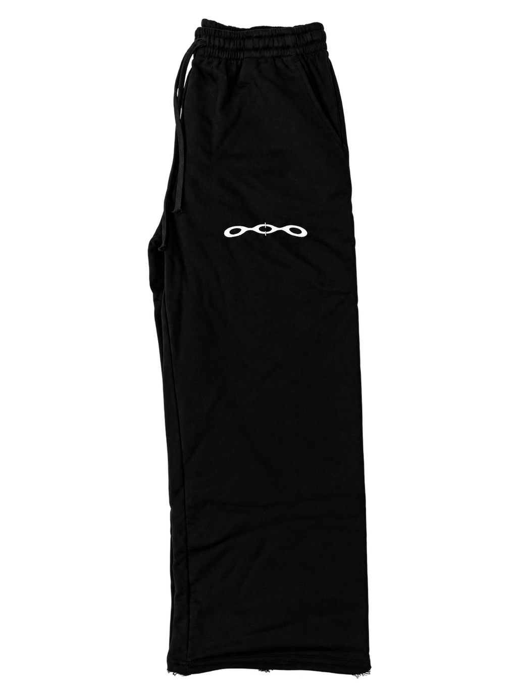 Sonofrsco Black Wide Leg Joggers